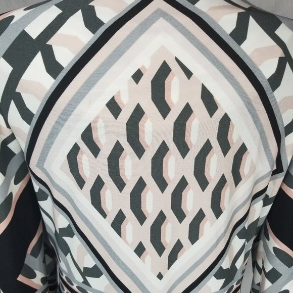 Calvin Klein WOMEN Dress 6 Elegant Pink Black - Picture 2 of 8